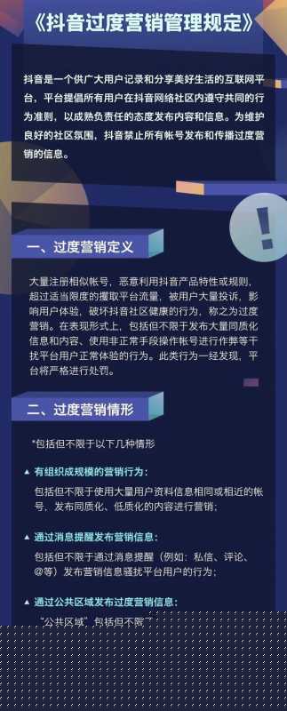 抖音官方说视频涉及广告营销怎么解决？