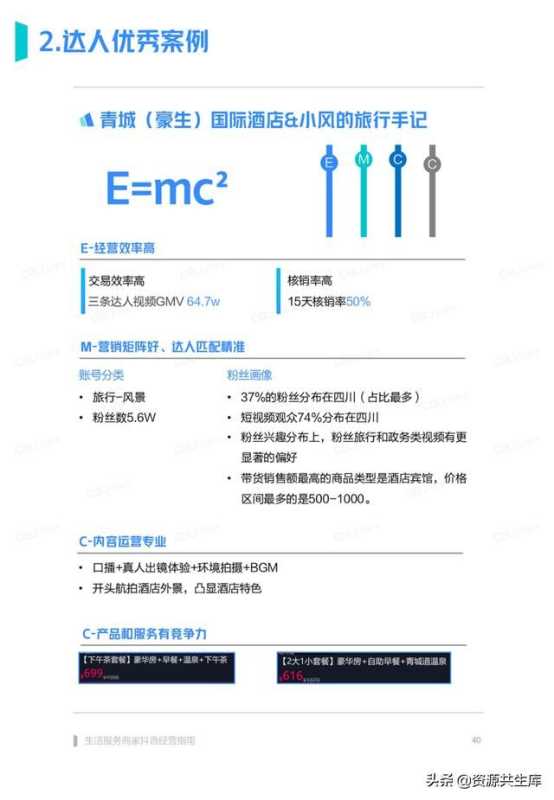 2022年生活服务商家抖音经营手册（方法体系+营销方法+优秀案例）