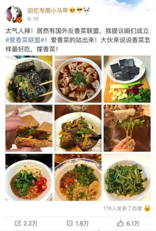 朋友,你喜欢吃香菜吗 朋友,你喜欢吃香菜吗