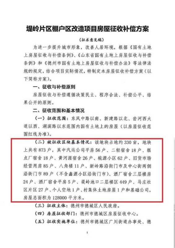 征收,地处山东,一村补偿费高达287.4312万(内附详细征收公告) 征收,地处山东,一村补偿费高达287.4312万(内附详细征收公告)