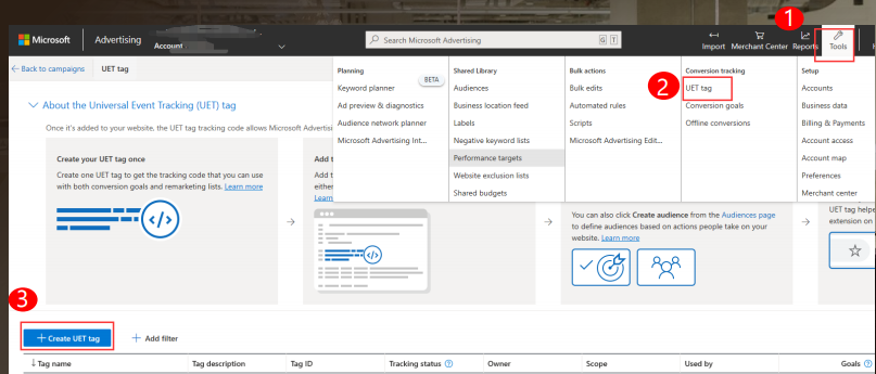 电商客户必应广告常规上线建议