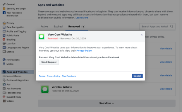 Facebook营销:应用审核要通过 别忘准备数据删除 Facebook营销:应用审核要通过 别忘准备数据删除