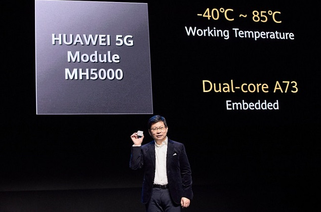 华为营销推广余承东发布5G工业模组MH5000 加速全场景连接千行百业 华为营销推广余承东发布5G工业模组MH5000 加速全场景连接千行百业