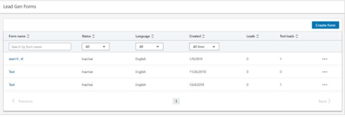 LinkedIn广告推广——创建销售线索表格 LinkedIn广告推广——创建销售线索表格