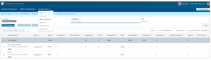 LinkedIn广告投放——管理匹配的受众列表 LinkedIn广告投放——管理匹配的受众列表
