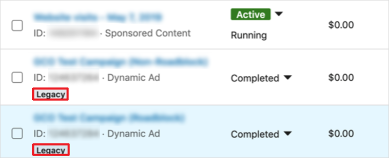 领英广告推广——旧版推广活动 -概览 领英广告推广——旧版推广活动 -概览