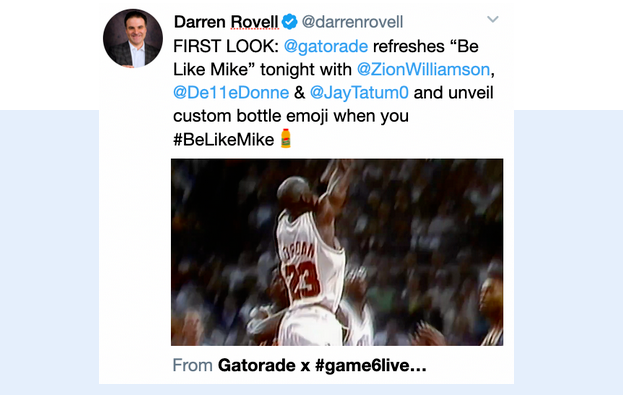 成功案例 | 佳得乐: 怀旧球赛+Twitter营销=数据翻倍、好评如潮! 成功案例 | 佳得乐: 怀旧球赛+Twitter营销=数据翻倍、好评如潮!