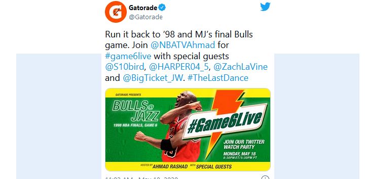 成功案例 | 佳得乐: 怀旧球赛+Twitter营销=数据翻倍、好评如潮! 成功案例 | 佳得乐: 怀旧球赛+Twitter营销=数据翻倍、好评如潮!