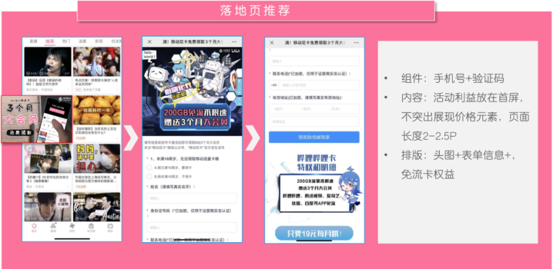 哔哩哔哩上广告的落地页该如何制作? 哔哩哔哩上广告的落地页该如何制作?