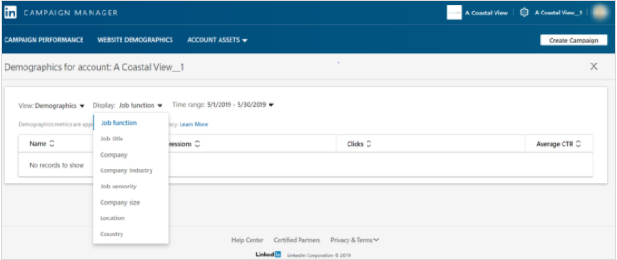 领英广告推广——广告的统计信息 领英广告推广——广告的统计信息