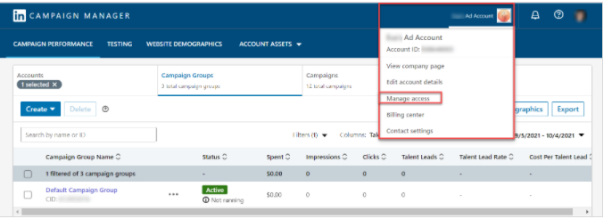 LinkedIn广告推广——页面中的主页角色和权限营销管理工具、编辑广告账号中的用户权限 LinkedIn广告推广——页面中的主页角色和权限营销管理工具、编辑广告账号中的用户权限