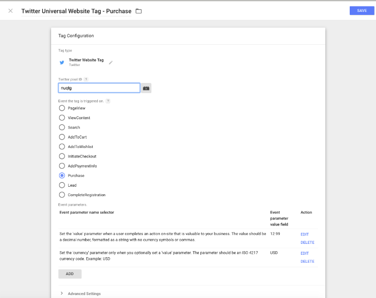 Twitter广告投放:网站的转化跟踪《NO.2》 Twitter广告投放:网站的转化跟踪《NO.2》