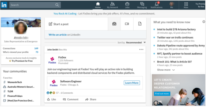 Linkedin广告推广——企业推广内容和直通车推广内容 Linkedin广告推广——企业推广内容和直通车推广内容