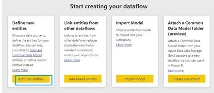 Power BI dataflow 数据流(1) Power BI dataflow 数据流(1)