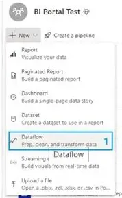 Power BI dataflow 数据流(1) Power BI dataflow 数据流(1)