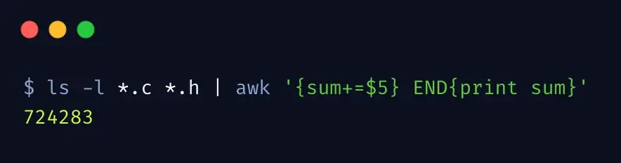 awk命令实战使用