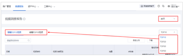 百度广告：专项报告新增“视频洞察报告”--全流量上线