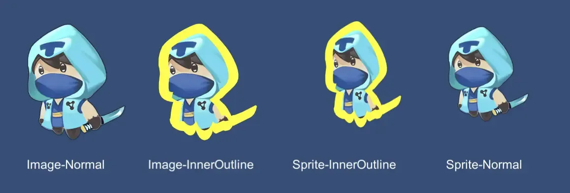 Unity Shader 极简实践5——2D图片描边 Unity Shader 极简实践5——2D图片描边