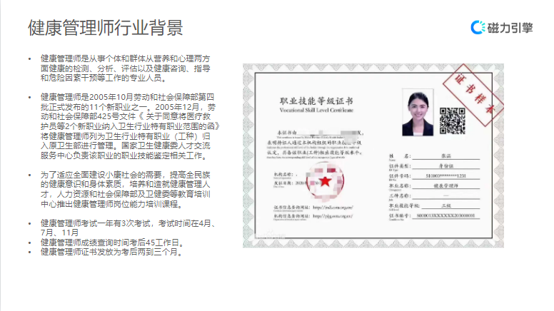 【教育-健康管理师职业考证】行业营销通案 | 快手推广案例 【教育-健康管理师职业考证】行业营销通案 | 快手推广案例