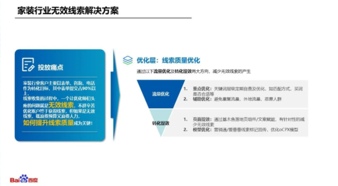 掌握两大线索质量提升思路,百度广告助攻家装行业高效转化! 掌握两大线索质量提升思路,百度广告助攻家装行业高效转化!