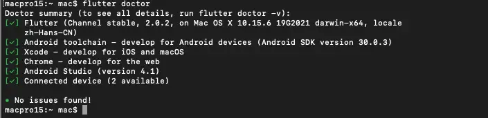 Flutter环境安装-iOSer
