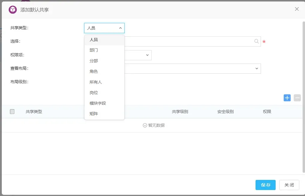泛微OA中权限控制