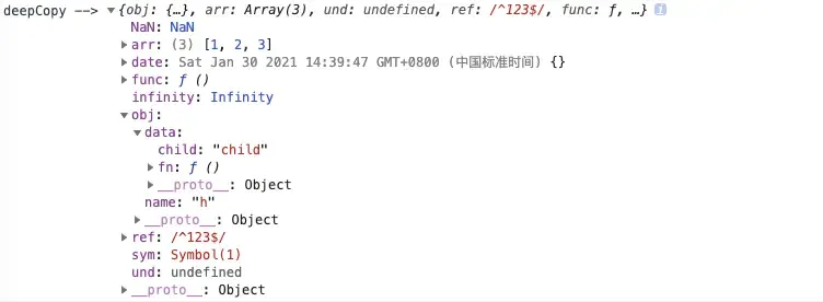 js 手写深浅拷贝 js 手写深浅拷贝
