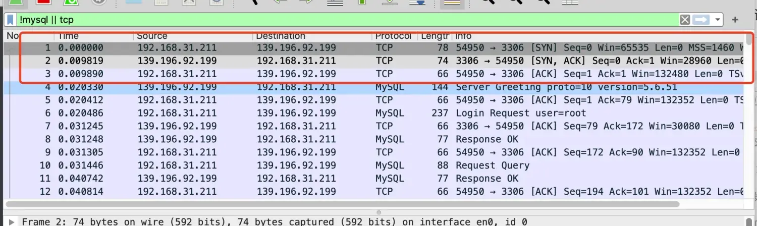 【网络编程】3. 用抓包来验证TCP三次握手 【网络编程】3. 用抓包来验证TCP三次握手