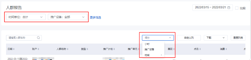 百度广告定向报告--人群报告 百度广告定向报告--人群报告