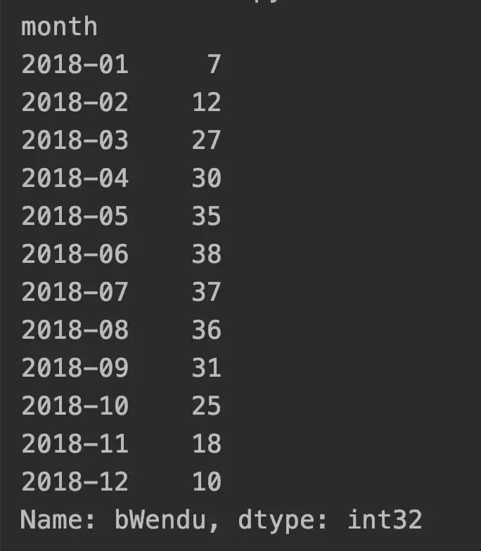 Pandas数据的分组统计 Pandas数据的分组统计