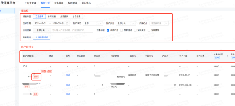 快手代理商平台-新版「数据分析」介绍 | 快手广告投放平台