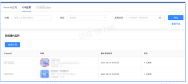 快手营销平台：应用权限设置，共享后可以跨快手推广账户/主体投放该应用