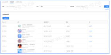 快手营销平台：应用权限设置，共享后可以跨快手推广账户/主体投放该应用