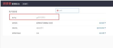 拼多多怎么看账号?揭秘三大关键步骤,让你轻松上手! 拼多多怎么看账号?揭秘三大关键步骤,让你轻松上手!